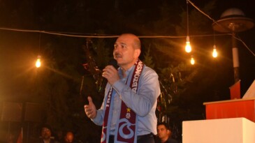 İçişleri Bakanı Süleyman Soylu, Ataşehir Trabzonlular Derneği’nde Konuştu