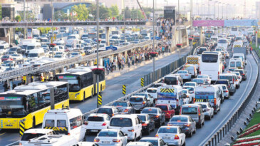 İstanbul trafik sıkışıklığı endeksinde altıncı
