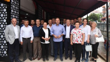 Başkan Ali Kılıç muhtarlarla buluştu