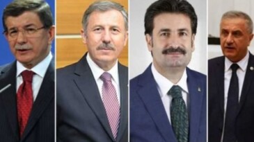 AK Parti’den Ahmet Davutoğlu ve üç isme ihraç kararı