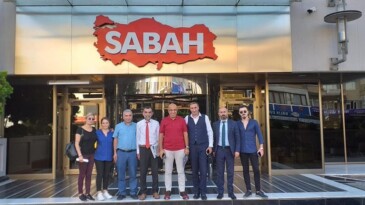 ARDAFED, Hürriyet ve Sabah Gazetelerini Ziyaret Etti