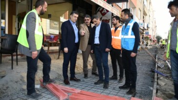 Başkan Bozkurt yol çalışmalarını inceledi