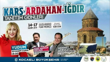 Kocaeli’nde Kars Ardahan Iğdır Tanıtım Günleri