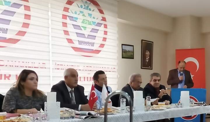 Ardahan Kültür Evi Gazetecileri Kaz Yemeğinde Ağırladı