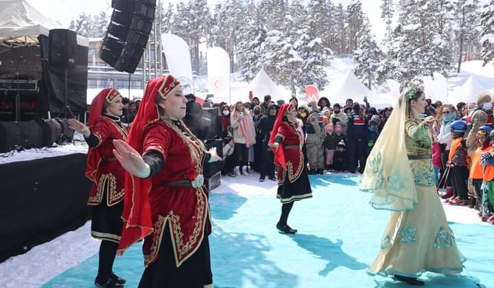 Kars Sarıkamış’ta Kar Festivali düzenlendi