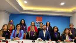 CHP Kadın Kolları Basın Açıklaması Yaptı