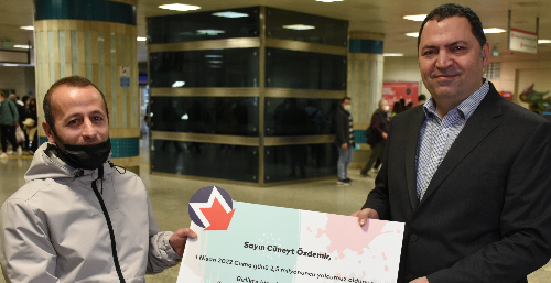 İstanbul Metrosu 2.5 Milyon Yolcu Sayısına ulaştı