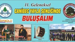 Köprülü Beldesi 11. Uluslararası Canibeg Yayla Şenliği