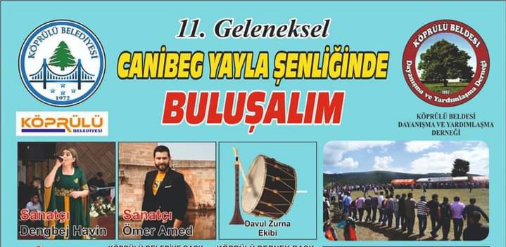 Köprülü Beldesi 11. Uluslararası Canibeg Yayla Şenliği