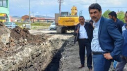 Orhan Atalay, Köprülü Beldesi Kanalizasyon Çalışmalarını İnceledi
