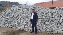 Köprülü Beldesi ile Yayla Arasında Kilit Parke Taşı Yapılıyor