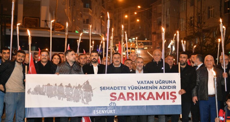 Kars Sarıkamış Şehitleri Esenyurt’ta Etkinlik İle Anıldı