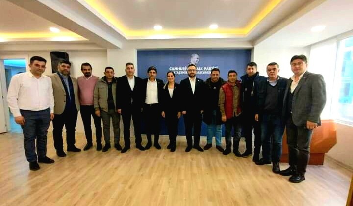 Köprülü Derneği CHP Ataşehir İlçe Başkanlığını Ziyaret Etti