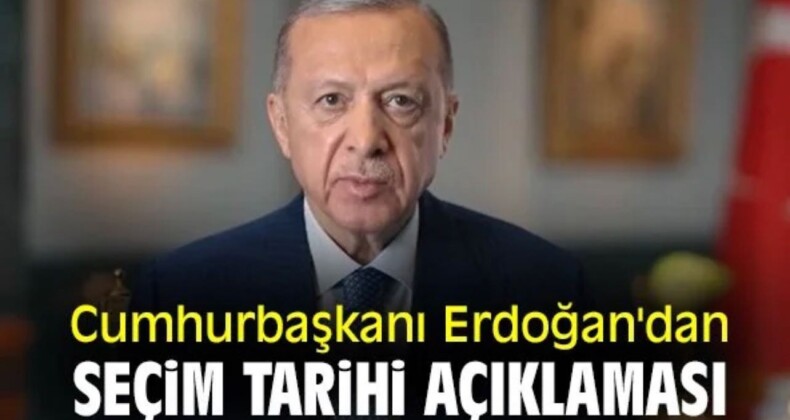 Cumhurbaşkanı Erdoğan seçim tarihini 14 Mayıs Olarak Açıkladı