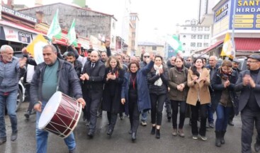 Yeşil Sol Partisi Kars Milletvekili Adayları Coşkuyla Karşılandı