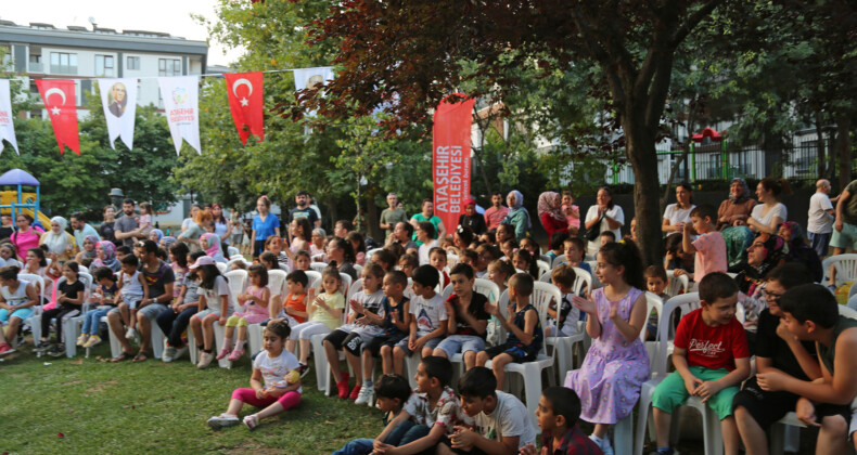 Ataşehir’de Açık havada tiyatro ve sinema etkinliği