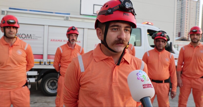 Ataşehir Belediyesi Arama Kurtarma Ekibi Çanakkale’de