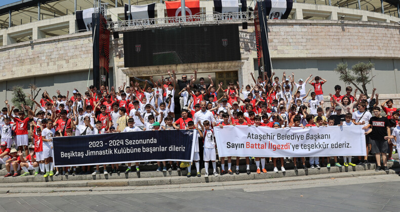 Ataşehirli Çocuklar Vodafone Arena’yı Gezdiler
