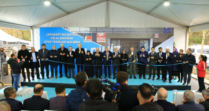 Çekmeköy Celal Erdoğan Spor Tesisleri Açıldı