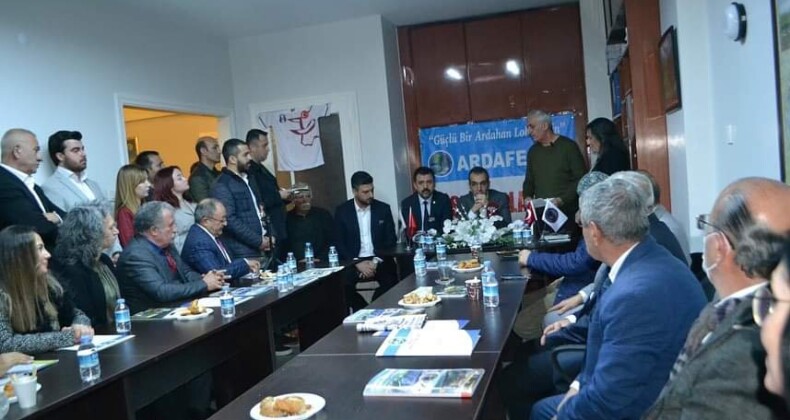 CHP Şişli Belediye Başkan Adayı Resul Emrah Şahan, ARDAFED Ziyareti