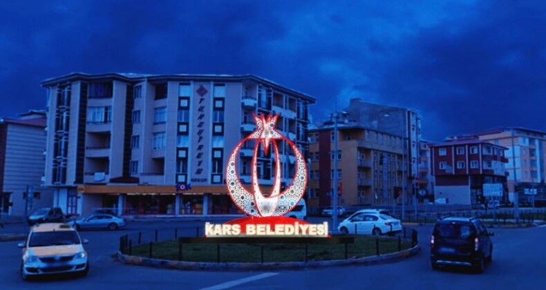 Kars’ta Estetik Şehir Aydınlatma ve Kavşak Düzenleme Projesi