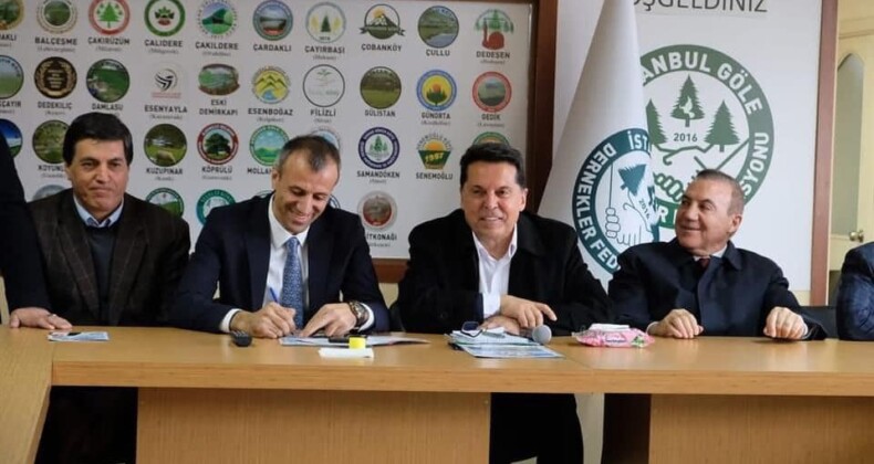 CHP Esenyurt Belediye Başkan Adayı Ahmet Özer, GÖLE-FED Ziyareti