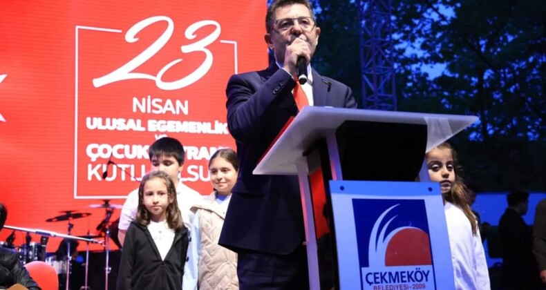 Çekmeköy’de 23 Nisan Çocuk Şenliği