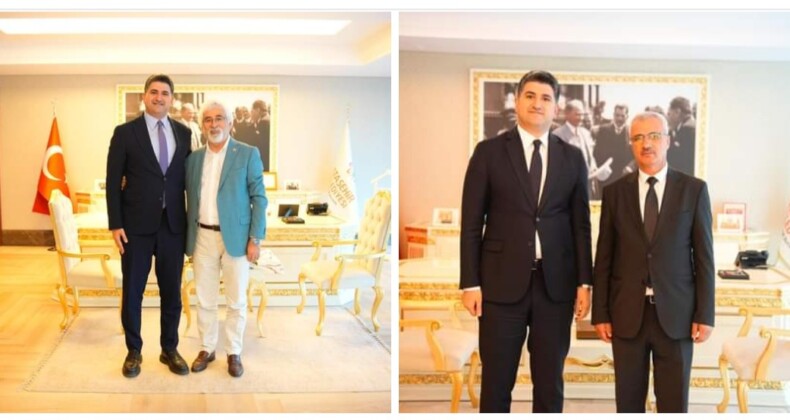 Baskan Adıgüzel’in Önemli Ziyaretçileri Vardı