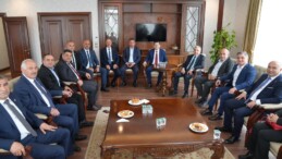 Çekmeköy Muhtarlarlarından Başkan Çerkez’e Ziyaret