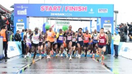 19. İstanbul Yarı Maratonu Rekor Katılımla Yapıldı