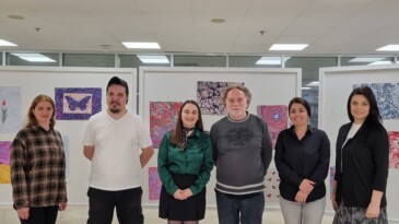 Maltepe’de ‘Her Dem’ ebru sergisi açıldı