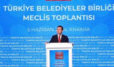 İmamoğlu, Belediyeler Birliği Başkanı Seçildi