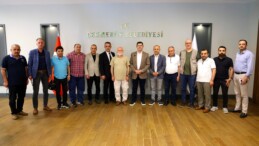 Başkan Çerkez, Basın Mensularıyla Buluştu