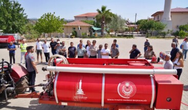 İzmir’in köyleri itfaiye üssü oluyor