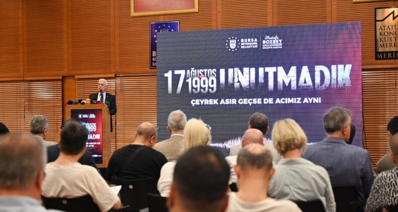 Bozbey: Bursa’yı depreme dayanıklı ve hazırlıklı hale getireceğiz