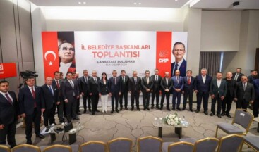 CHP’li İl Belediye Başkanları Çanakkale Çalıştayı