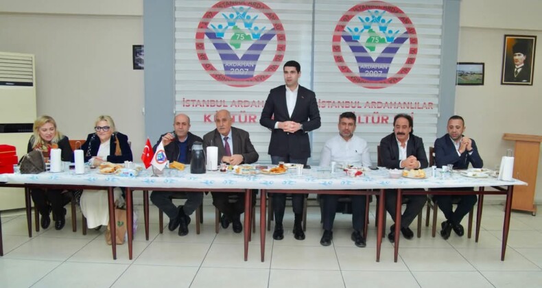 Ardahan Kültürevi, Başkan Çaykara’yı Ağırladı