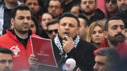 CHP İstanbul’da Filistin’e Destek Mitingi