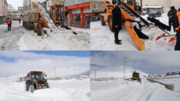 Ardahan Belediyesi Karla Mücadelesi Bitmiyor
