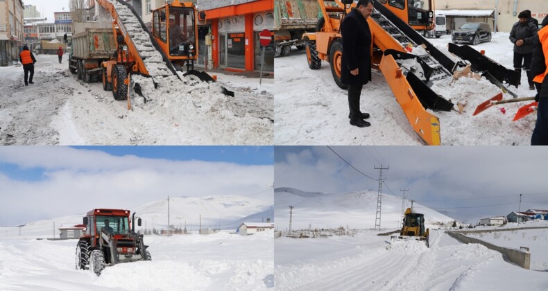 Ardahan Belediyesi Karla Mücadelesi Bitmiyor