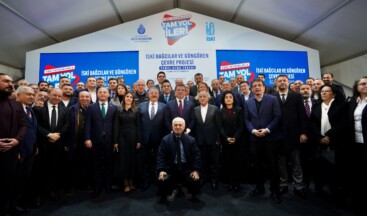 İSKİ Bağcılar ve Güngören Çevre Projesi Temel Atma Töreni