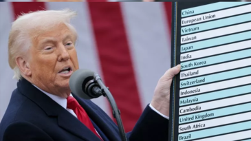 Trump’tan yeni vergi tarife listesi