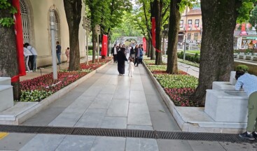 Bursa çiçek bahçesine dönüşüyor