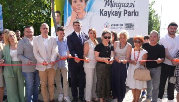Ataşehir’de Mattia Ahmet Minguzzi Kaykay Parkı Açıldı