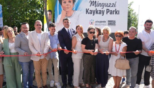 Ataşehir’de Mattia Ahmet Minguzzi Kaykay Parkı Açıldı