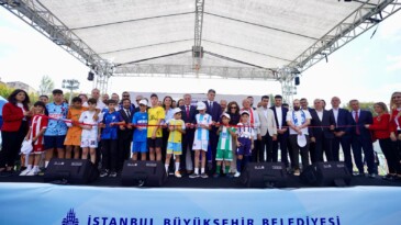 Ataşehir Yenisahra Stadı’nı Yeniledi