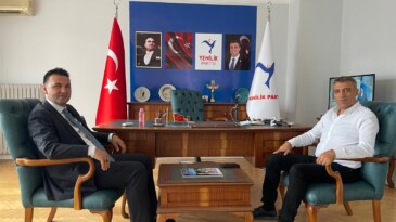 TÜMKON Başkanı Atıcı, Yenilik Partisi’ni Ziyaret Etti