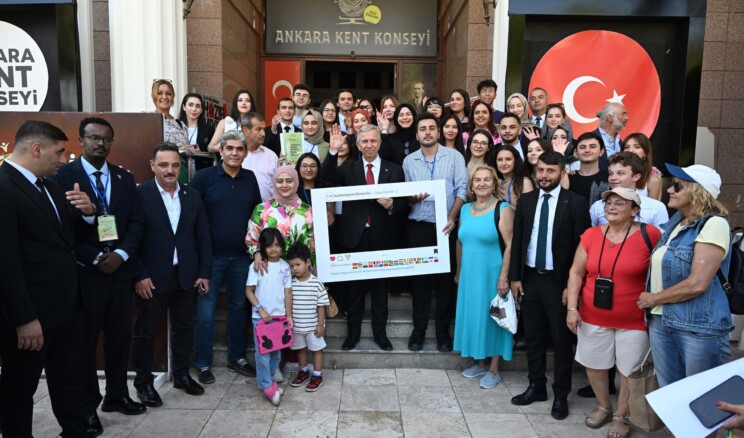Mansur Yavaş, 12 Ağustos Uluslararası Gençlik Günü Buluşmasına Katıldı