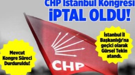 CHP İstanbul Yönetimine Kayyum