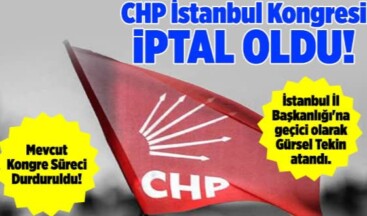 CHP İstanbul Yönetimine Kayyum